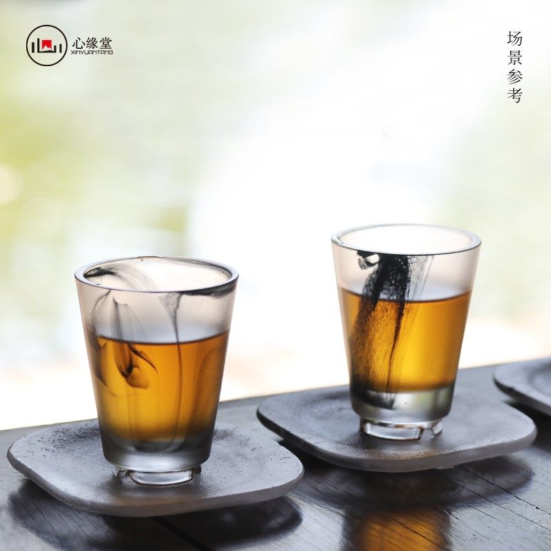 心缘堂琉璃杯托【沁芳园杯垫】功夫杯垫茶杯垫 隔热防滑杯垫,餐饮具,茶托,淘宝优惠券,粉丝福利购,淘宝优惠卷