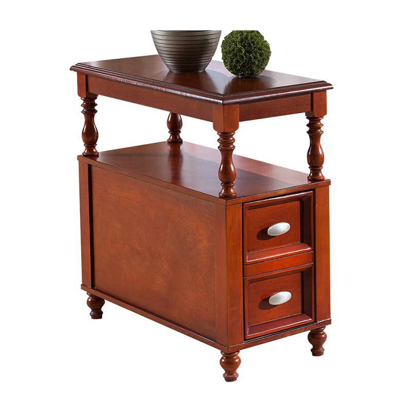 美式沙发边几角几客厅小茶几边柜储物柜置物架边桌床头柜小桌子