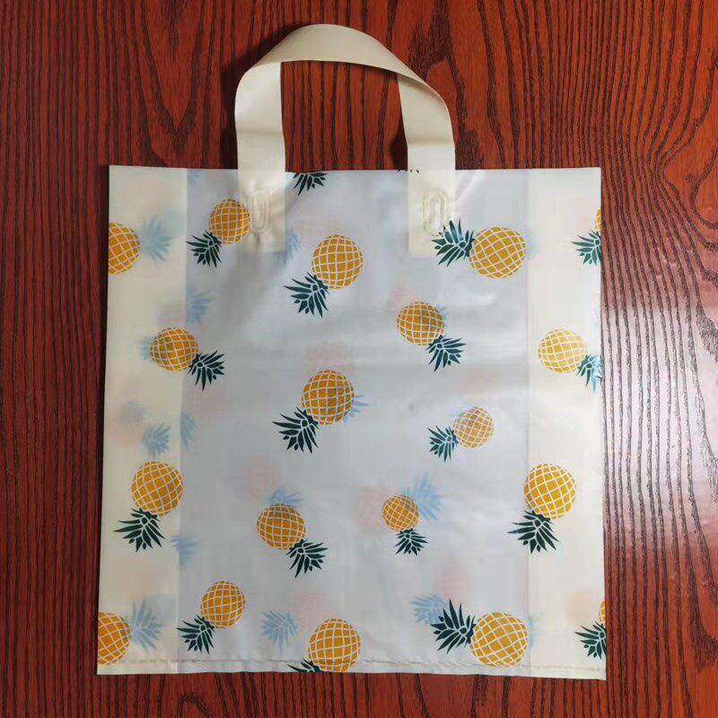 新款手提胶袋 男女服装手拎袋 礼物塑料J包装袋子礼品袋服饰购物