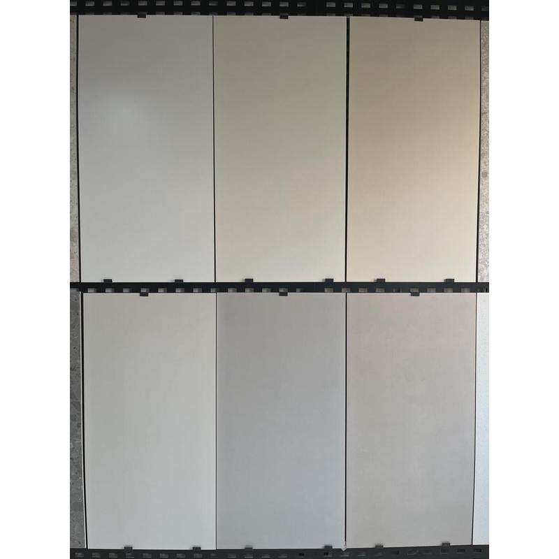 素色柔光奶油白色瓷砖600x1200超白客厅地砖厨房卫生间纯白色墙砖