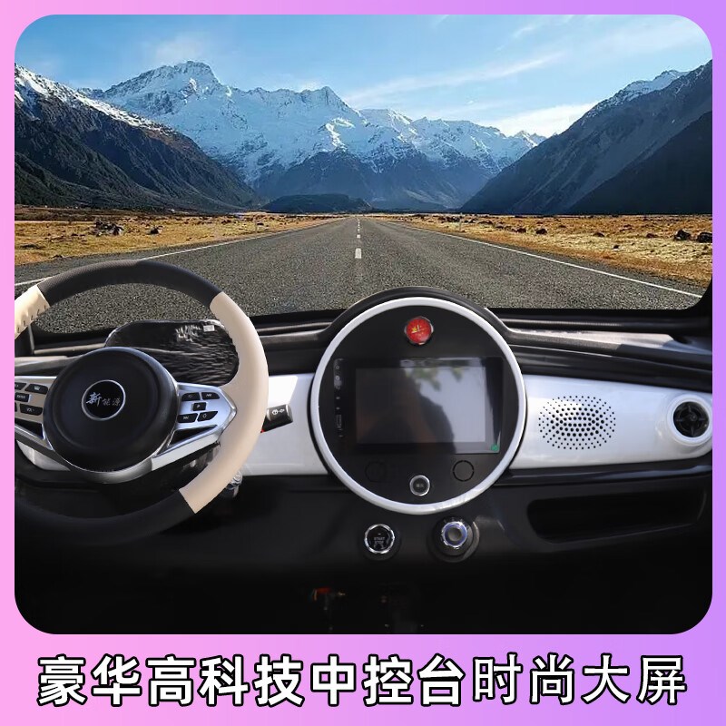 阳光四轮电动车家用代步车女士全封闭油电自动挡新能源轿车 配件