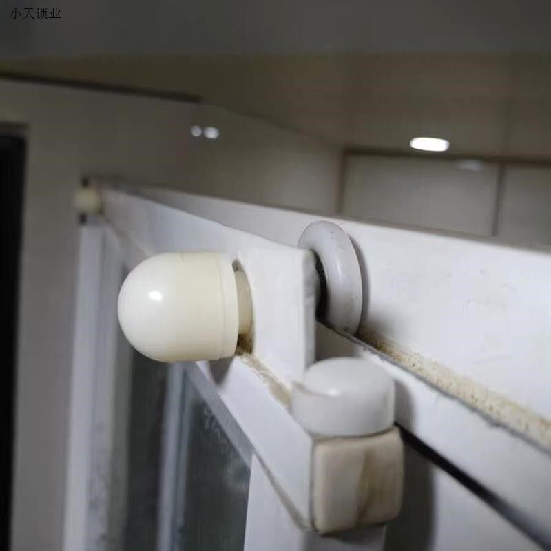 淋浴房滚轮小吊轮子推拉门单轮白轮偏心轮浴室老式圆W弧吊滑轮老.