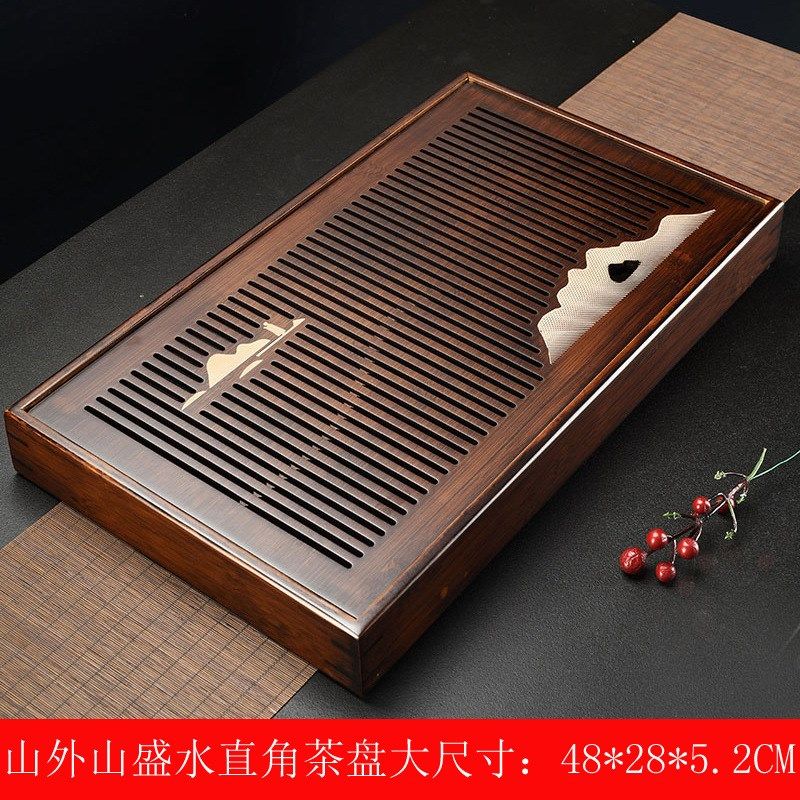 茶盘家用简约实竹木干泡茶盘中小型蓄储水盘小茶台茶海托盘茶海,餐饮具,茶盘,淘宝优惠券,粉丝福利购,淘宝优惠卷
