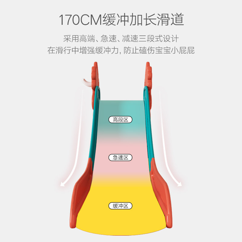 儿童滑滑梯室内家用宝宝幼儿小孩玩具游乐场乐园宝宝小型塑料安全