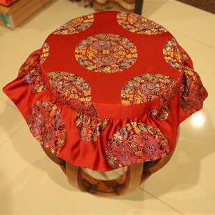 仿古中式红木家具坐垫鼓凳坐垫A定制实木椅子靠背垫加厚海绵椅垫