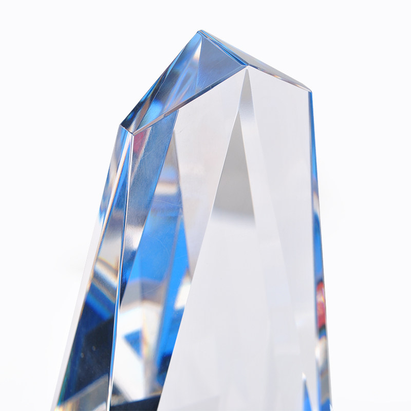 水晶木头奖杯定制免费刻字企业单位颁奖纪念个性刻字年会礼物