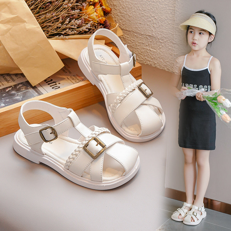 男童凉鞋2025夏季儿童皮面沙滩鞋小女孩软底鞋子公主韩版学生童鞋,童鞋/婴儿鞋/亲子鞋,凉鞋,淘宝优惠券,粉丝福利购,淘宝优惠卷