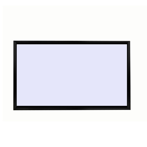 金属画框幕100/120/133/150/200寸16:9家用投影幕窄边抗光幕弧形
