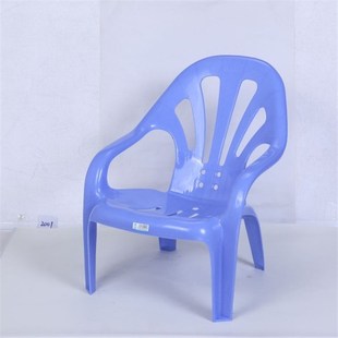 沙发椅乘凉扶手沙滩椅塑料高靠背海滩塑料椅大排档餐椅加厚躺椅