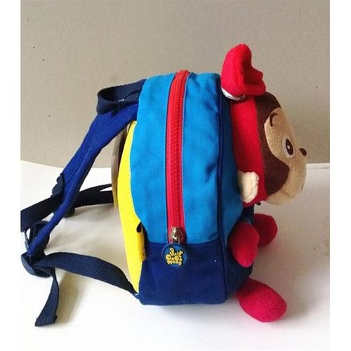 韩版立体猴儿童书包幼儿园小班防走失男女宝宝双肩背包可爱双肩包