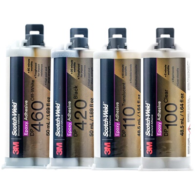 3MDP460胶水金属碳纤维专用DP420 100环氧树脂黑色AB胶强力万能胶