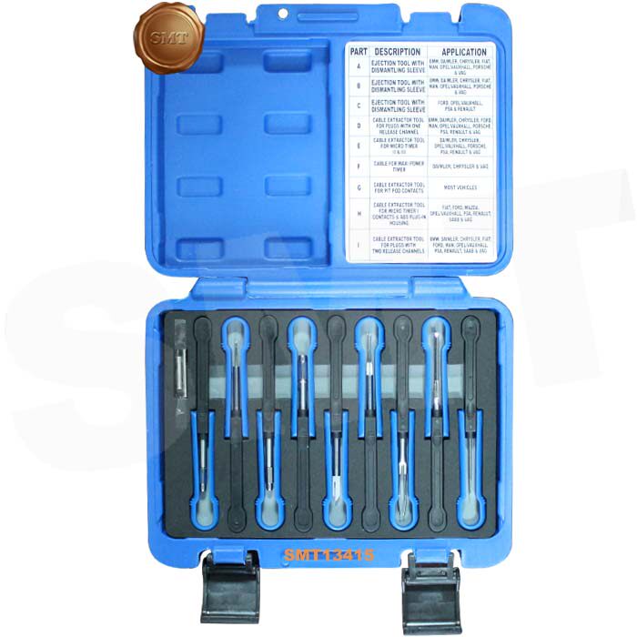 19/23/25件端子拆卸器线路拆装工具线束插头解锁工具退针器工具