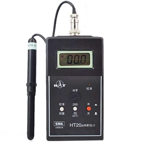 磁铁高斯计HT20/HT201特斯拉计磁铁表面磁性大小测试仪磁通计