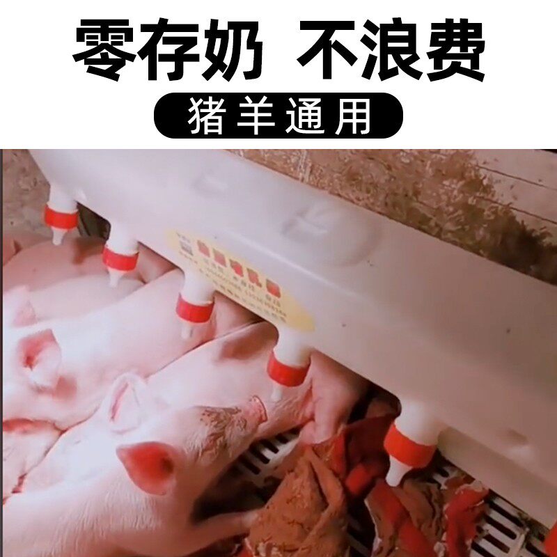 小猪喂奶器仔猪奶妈机羔羊专用奶嘴猪仔奶瓶喂猪奶神器小羊羔吃奶