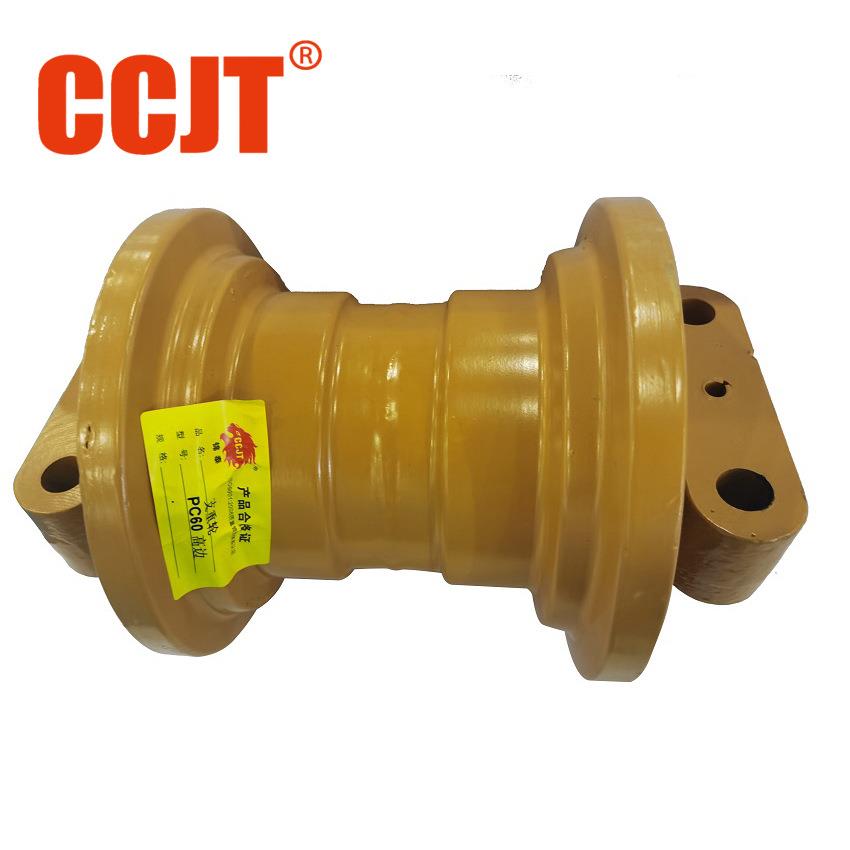 挖机配件支重轮PC60工程支重轮拖轮引导挖掘机四轮一带配件