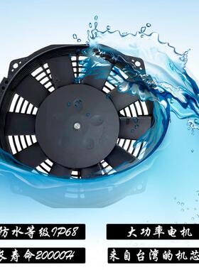 冷凝风机UNIPOINT1001D2万小时可替VA14-BP7/C-34S新能源风扇