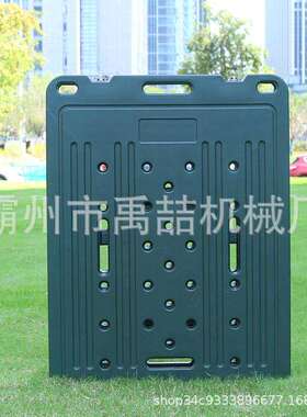 免安装单人吹塑床1950*750*340mm两折全塑床便携野营全塑折叠床