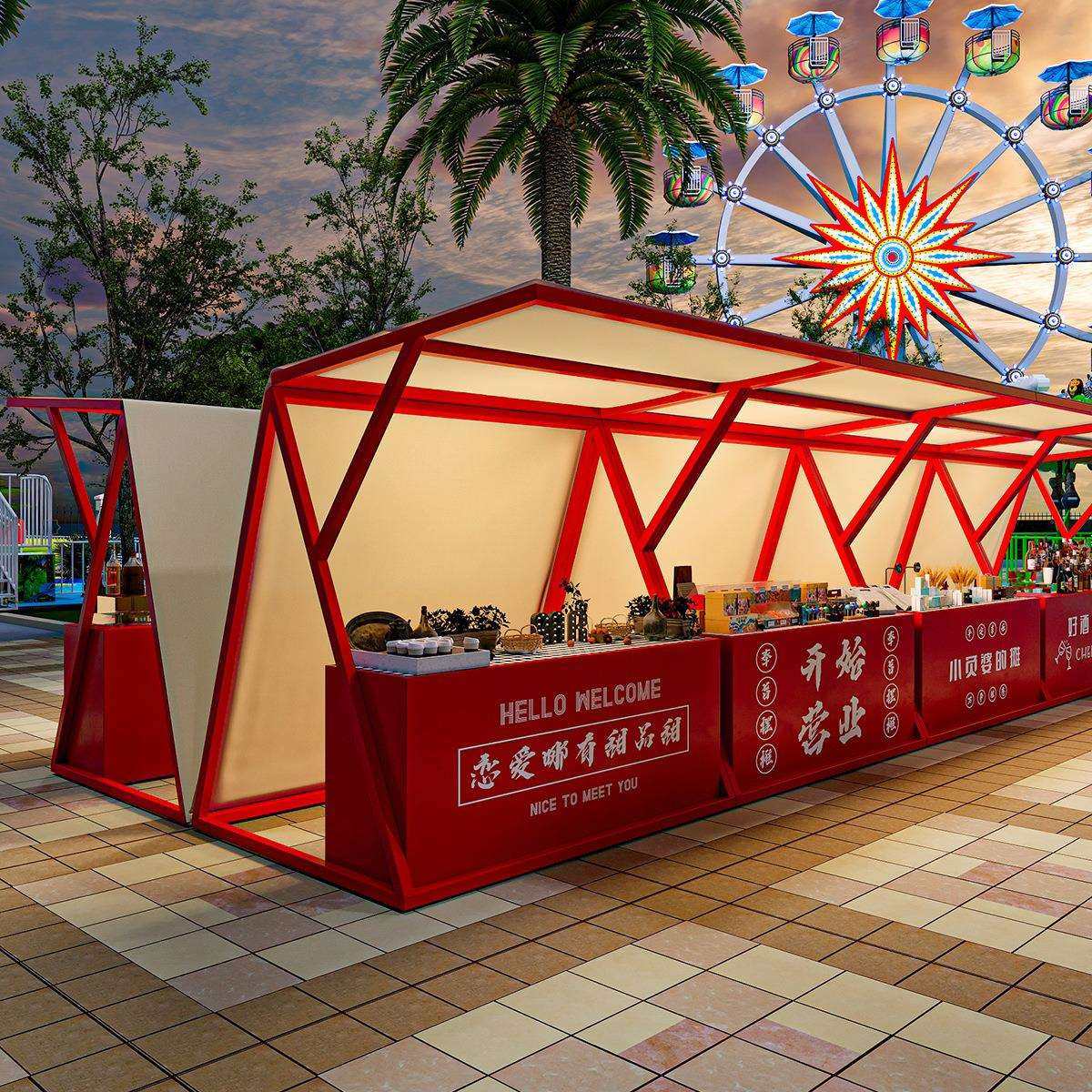 网红集市活动摆摊架商场促销展示架景区广场摊位架多功能售货棚架,鲜花速递/花卉仿真/绿植园艺,割草机/草坪机,淘宝优惠券,粉丝福利购,淘宝优惠卷