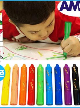 amos 18色 蜡笔宝宝油画棒 多色儿童画笔套装旋转