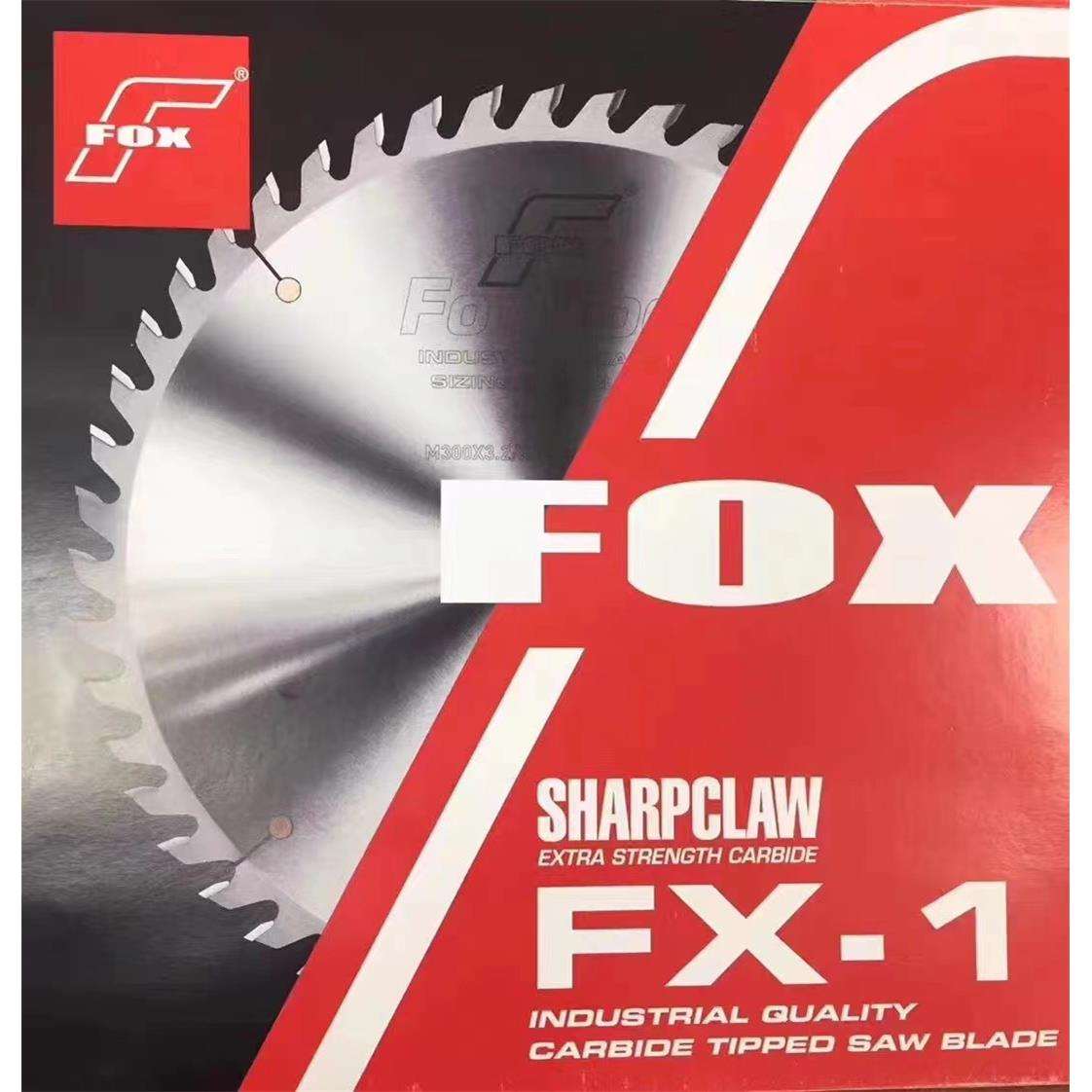 德国品质金狐FOX钨钢合金圆锯片刨花板生态板锯片300*3.2*96T