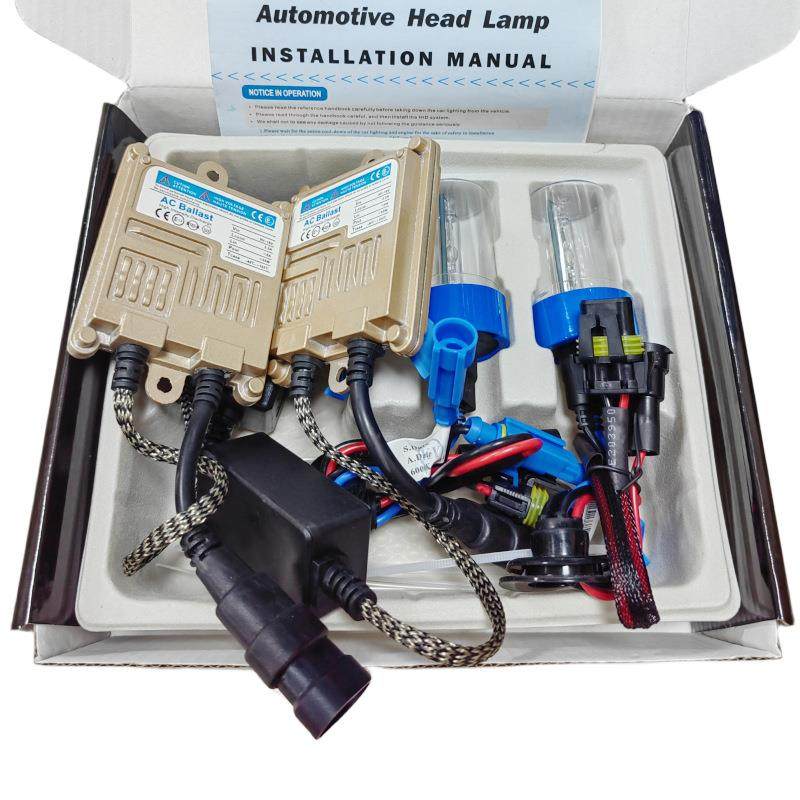 55套装D2H氙气灯泡 9012 9005 H7 H11 D2S H1 H7 9006 高亮灯