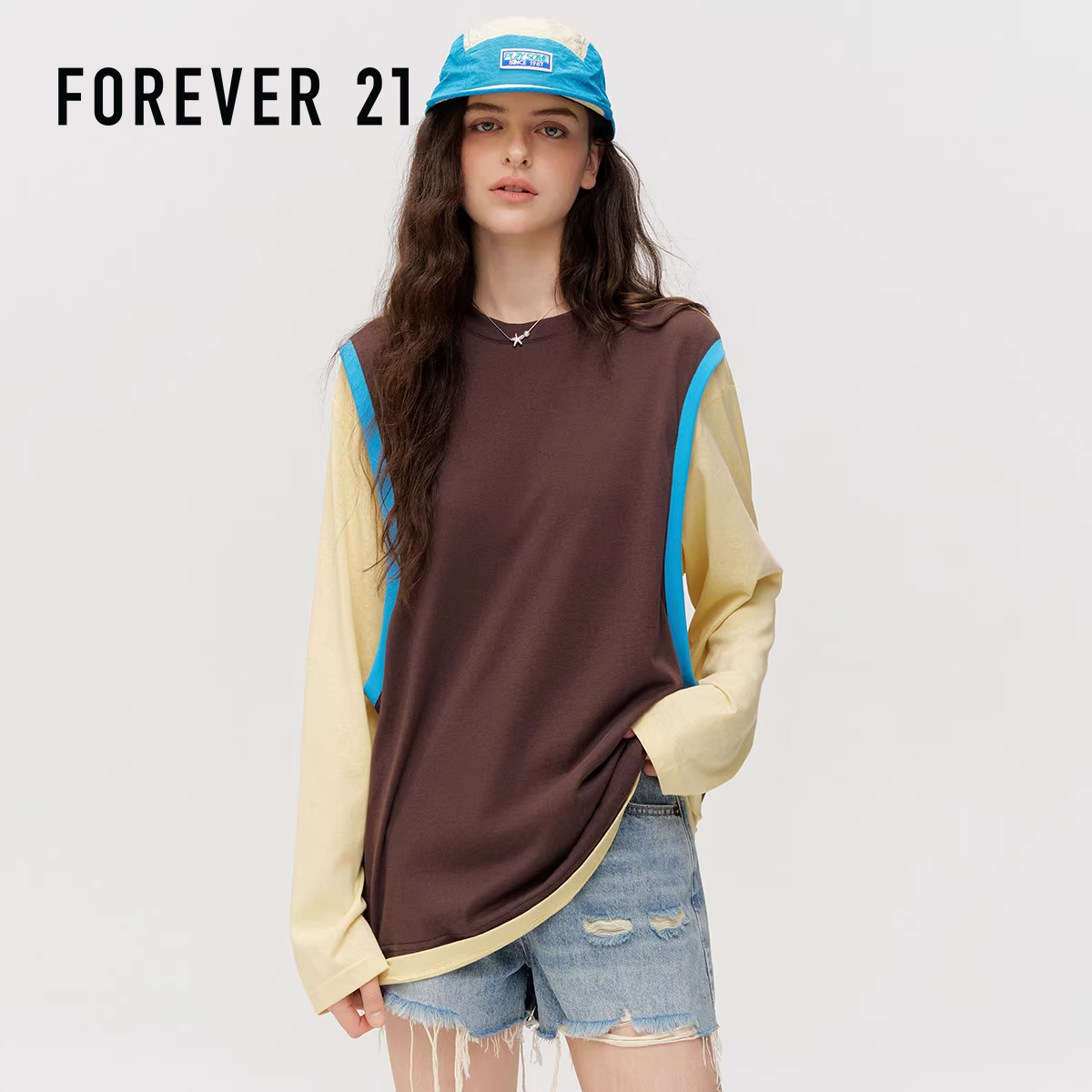 2025新款休闲上衣假两件