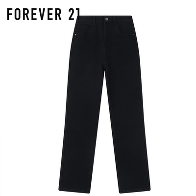 FOREVER21加绒加厚烟管裤