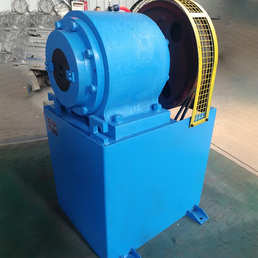 转锤式金属管缩管机 大棚管缩尖机 圆管钢管缩管机