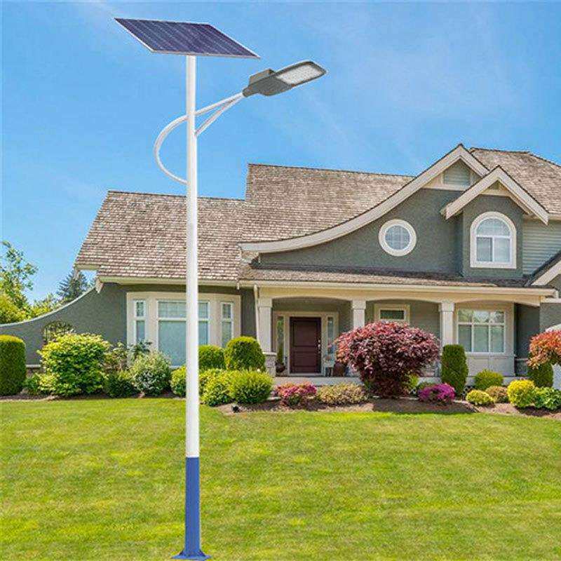 LED启航太阳能路灯新农村亮化乡村振兴建设6米户外庭院墙壁工程款