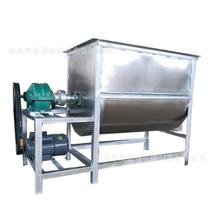 侧翻式混合拌料机 香辛料搅拌混合机 不锈钢卧式拌料机