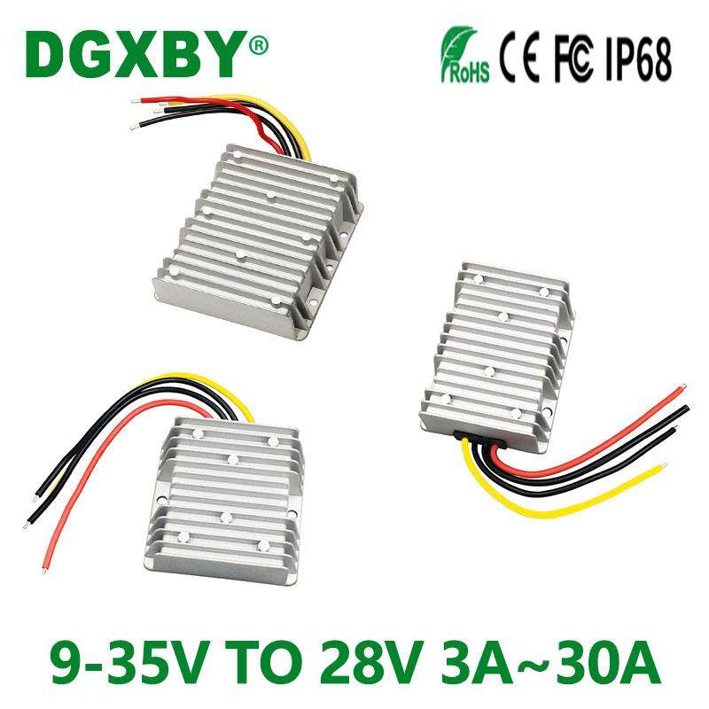 12V24V转28V3A~30A三元锂蓄铅磷酸铁锂充电 9-35V变28V房车充电器