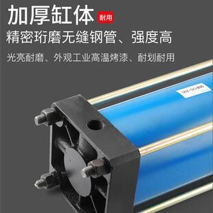 QGB重型铁气缸QGBII/QGBZ/JB/QGA63/80/100*150X600大推力拉杆缸