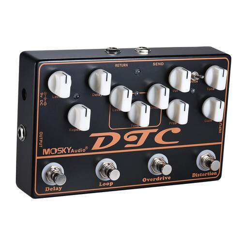 moskyaudio DTC 合成效果器多功能效果器四合一 厂家