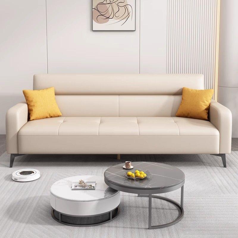 简约现代折叠沙发床两用布艺沙发小户型客厅猫抓皮2024新款出租房