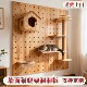 墙面洞洞板猫爬架猫跳台猫墙实木猫爬梯跳台太空舱猫窝猫咪架子