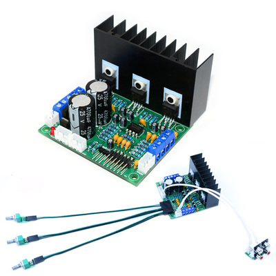 TDA2030A发烧HIFI超重低音2.1电脑大功率3声S道低音炮功放成品板