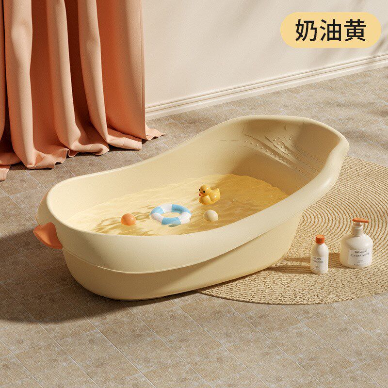 婴儿洗澡盆宝宝浴盆儿童大号儿一岁婴幼儿可坐躺洗澡桶小孩