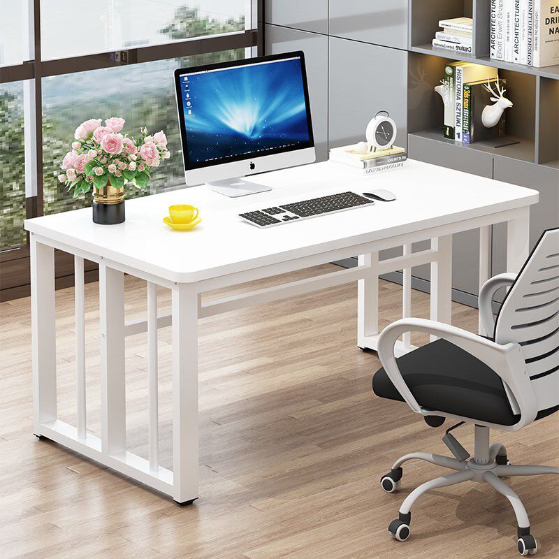 电脑桌台式卧室家用小型书桌办公桌E学生学习简约长方形桌子写字
