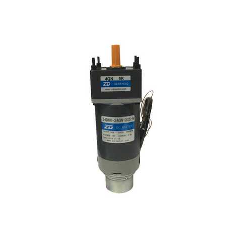 中大24V 60W刹车直流减速马达Z4D60-24GN-M-4GN 5K扫地车洒水机用