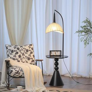 落地灯客厅沙发边几卧室床头轻奢高级感北欧置物装饰摆件茶几台灯