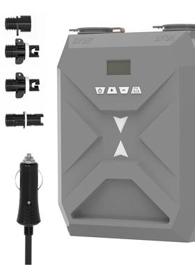 SUP电动高压泵12V桨板车载橡皮艇冲锋舟冲浪板增压充气泵20PSI