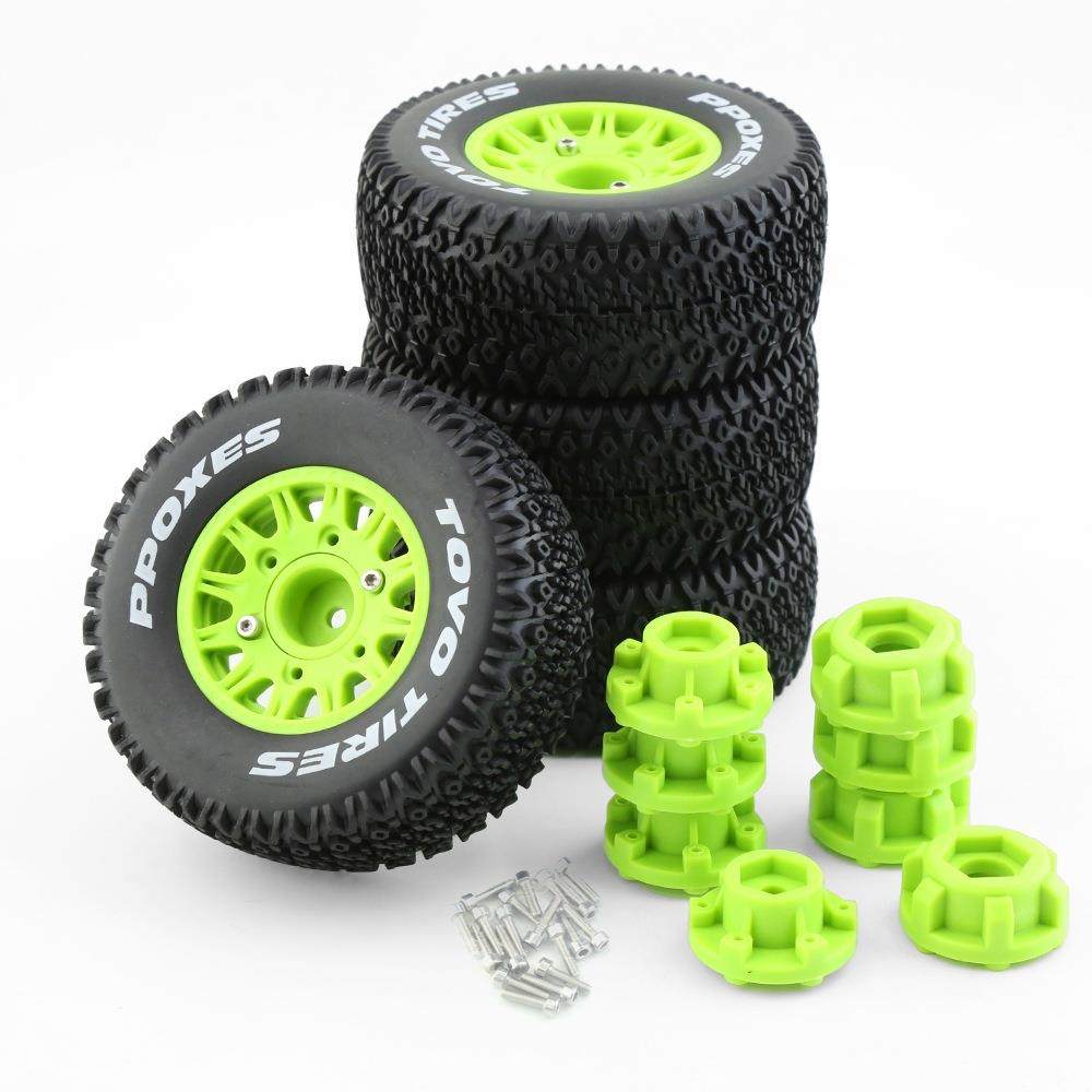 1:8 1:10 RC模型短卡通用越野胎 升级轮胎 接合器12MM 14MM 17MM