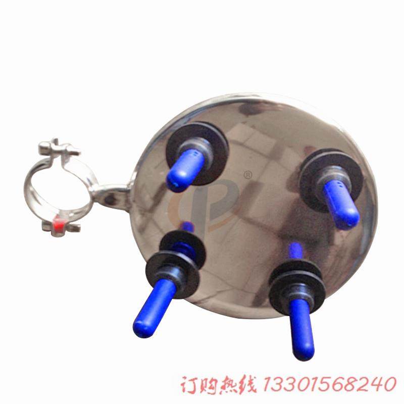 鱼骨式挤奶厅清洗盘 清洗头 奶牛挤奶清洗座 管道机清洗座