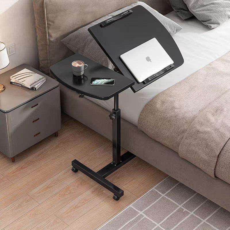 床边桌可移动升降旋转折叠懒人宿舍卧室家用简易侧边电脑小桌子