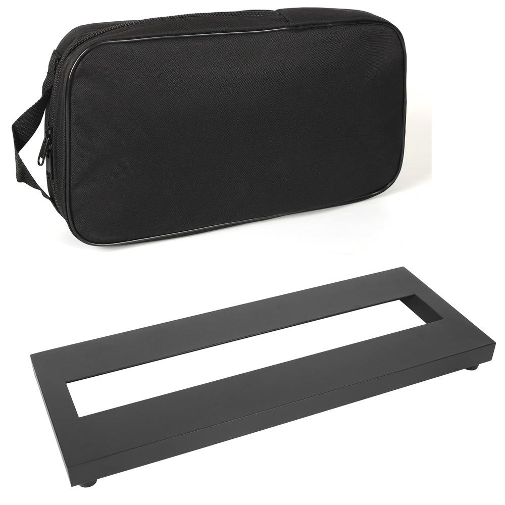 效果器板子 单块效果器架 超轻小号迷你mini电吉他铝合金效果器板