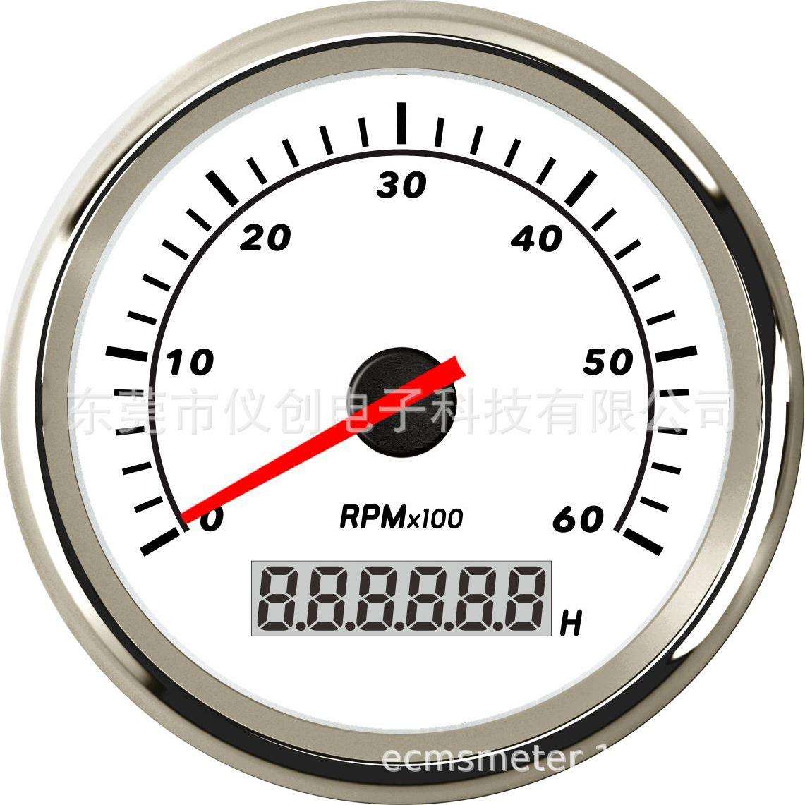 工程车 挖机特种车发动机组转速表 6000RPM