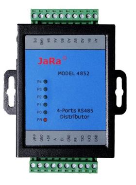 Jara 4852 增强型工业级232/485到4口485分配器