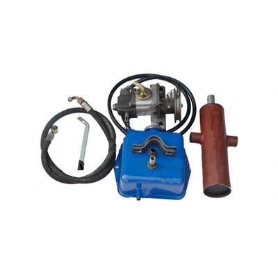 农用拖拉机小四轮三轮车改装液压自卸翻斗配件三蹦子自卸两分型