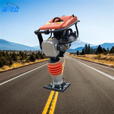 Road impact compaction地面路基桥桩冲击夯手扶式路面压实机