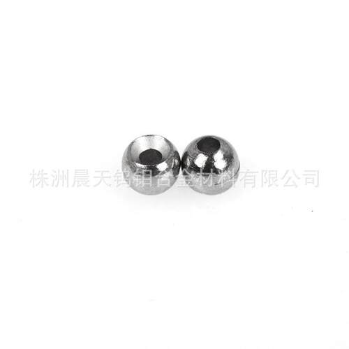 本色钨豆 飞蝇钓钨渔坠 钨孔珠 G型tungsten beads 尺寸规格齐全